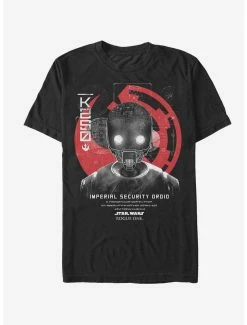 Best Sale 😍 Star Wars K-2SO Imperial Droid T-Shirt 🛒