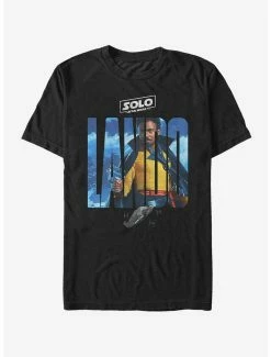Promo 👏 Star Wars Lando Movie Poster T-Shirt 🔥