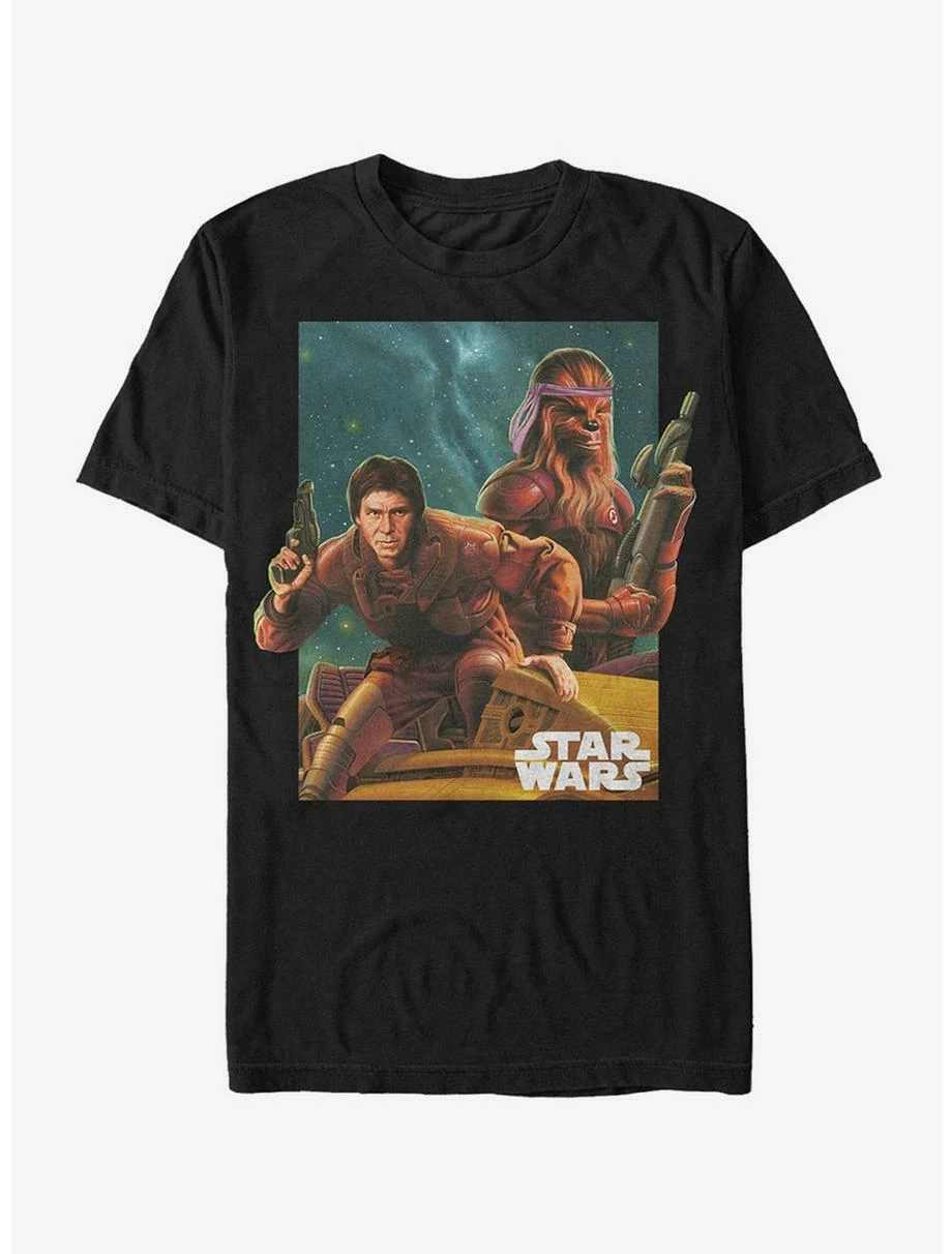 Buy π Star Wars Han And Chewbacca Bandana T-Shirt π― 3 Buy π Star Wars Han And Chewbacca Bandana T-Shirt π―