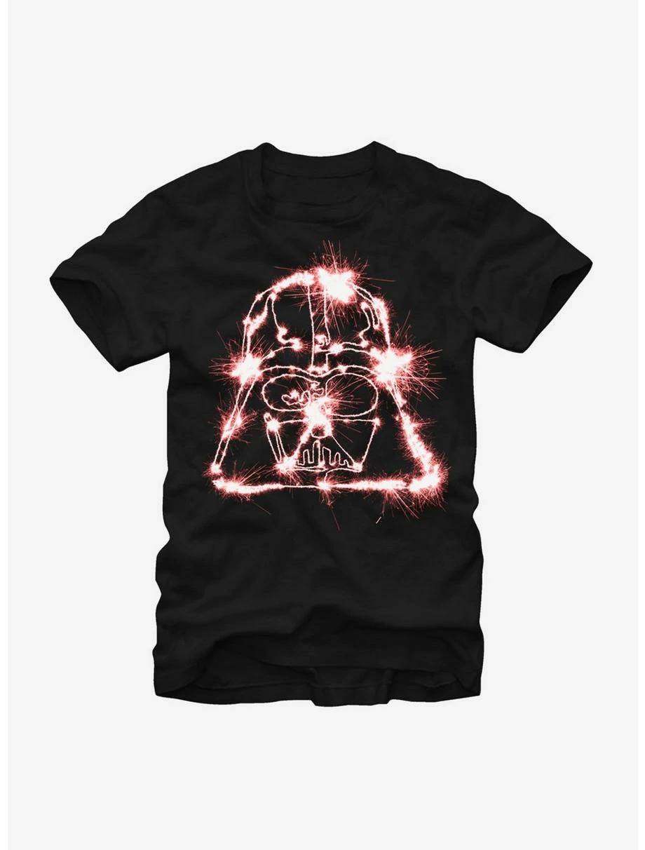 Outlet π Star Wars Darth Vader Sparklers T-Shirt π 3 Outlet π Star Wars Darth Vader Sparklers T-Shirt π
