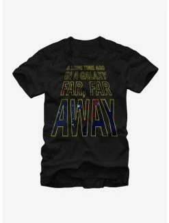Hot Sale ⭐ Star Wars Opening Crawl T-Shirt 😀