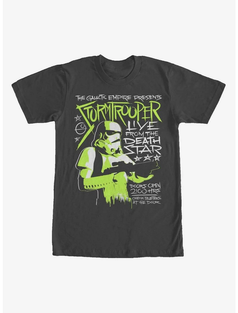 Outlet π Star Wars Stormtrooper Concert Poster T-Shirt π 3 Outlet π Star Wars Stormtrooper Concert Poster T-Shirt π