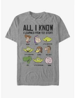 Deals 👍 Disney Pixar Toy Story All I Know T-Shirt 🧨