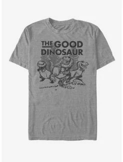 Outlet 😀 Disney Pixar The Good DInosaur Sketchy Dinos T-Shirt 💯