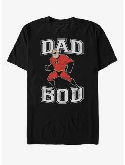 Deals ❤️ Disney Pixar Incredibles Dad Bod T-Shirt ✔️