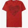Flash Sale 💯 Disney Pixar Toy Story Group Doodle Heart T-Shirt 🤩 -Twilight Sales Store unnamed file 241