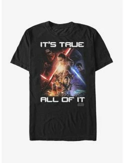 New 🔥 Star Wars Poster It's True All Of It T-Shirt ✨