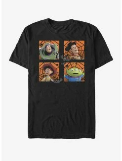 Cheap 🧨 Disney Pixar Toy Story 🧛 Halloween Four Square T-Shirt 🛒