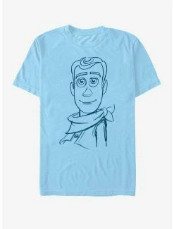 Coupon 🥰 Disney Pixar Toy Story Woody Sketch T-Shirt 🤩