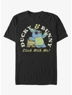 Coupon ⭐ Disney Pixar Toy Story 4 Ducky Bunny Stick With Me T-Shirt 😉