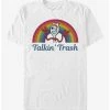 Discount ⭐ Disney Pixar Toy Story 4 Forky Talkin Trash White T-Shirt 😉 -Twilight Sales Store unnamed file 294