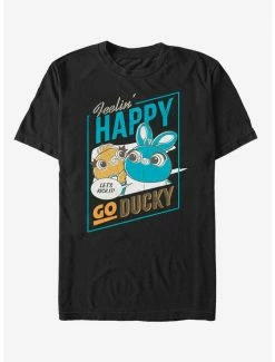 Cheapest 👍 Disney Pixar Toy Story 4 Happy Go Ducky T-Shirt 😍