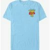 Discount 🎁 Disney Pixar Toy Story 4 Chest Color Logo T-Shirt 🛒 -Twilight Sales Store unnamed file 326