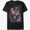 New 👏 Disney Pixar Wall-E Fire Extinguisher Space T-Shirt 🎁