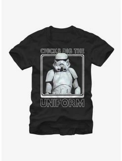 Discount 🥰 Star Wars Stormtrooper Chicks Dig The Uniform T-Shirt 💯