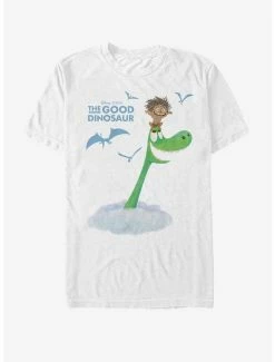Brand new 🎁 Pixar Disney The Good Dinosaur Arlo And Spot Clouds T-Shirt 🔥