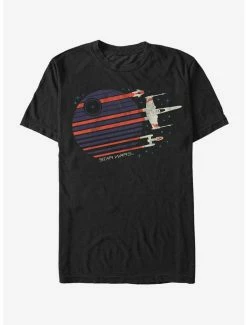 New 😉 Star Wars Death Star Streaks T-Shirt ✨