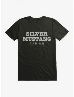 Discount 🔥 Twin Peaks Silver Mustang Casino Script T-Shirt 💯