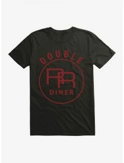 Discount 🧨 Twin Peaks Double R Diner Icon T-Shirt ✔️