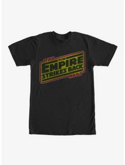 Cheap 😍 Star Wars The Empire Strikes Back Logo T-Shirt 🔔