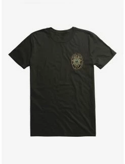 Cheap 🔥 Twin Peaks Sheriff Badge Icon T-Shirt 😉