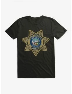 Hot Sale 🌟 Twin Peaks Las Vegas Police Badge T-Shirt 🤩