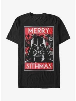 Flash Sale 🎉 Star Wars 🎅 Christmas Sithmas Darth Vader T-Shirt 🎁