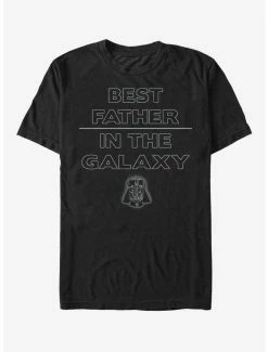 Budget 👍 Star Wars Father's Day Best Sith Father In The Galaxy T-Shirt 🎉