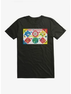 Deals 💯 Twister Classic Board Game Callout Instructions Logo T-Shirt ❤️