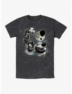 Deals 👍 Disney Pixar Up Dug Moon Mineral Wash T-Shirt 🔔