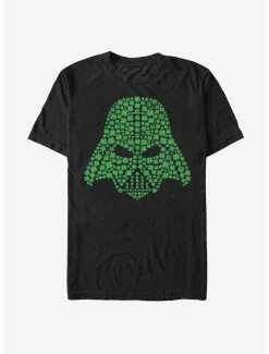 Hot Sale 🌟 Up Star Wars Shamrock Darth Vader T-Shirt ⌛