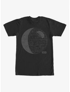 Best Pirce 🛒 Star Wars Death Star Logo T-Shirt 🤩