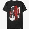 Budget 😀 Star Wars Jyn Geometric Rebel Emblem Print T-Shirt ⌛ -Twilight Sales Store unnamed file 74