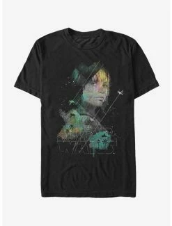 Budget 👏 Star Wars Jyn Star Profile Logo T-Shirt 👍